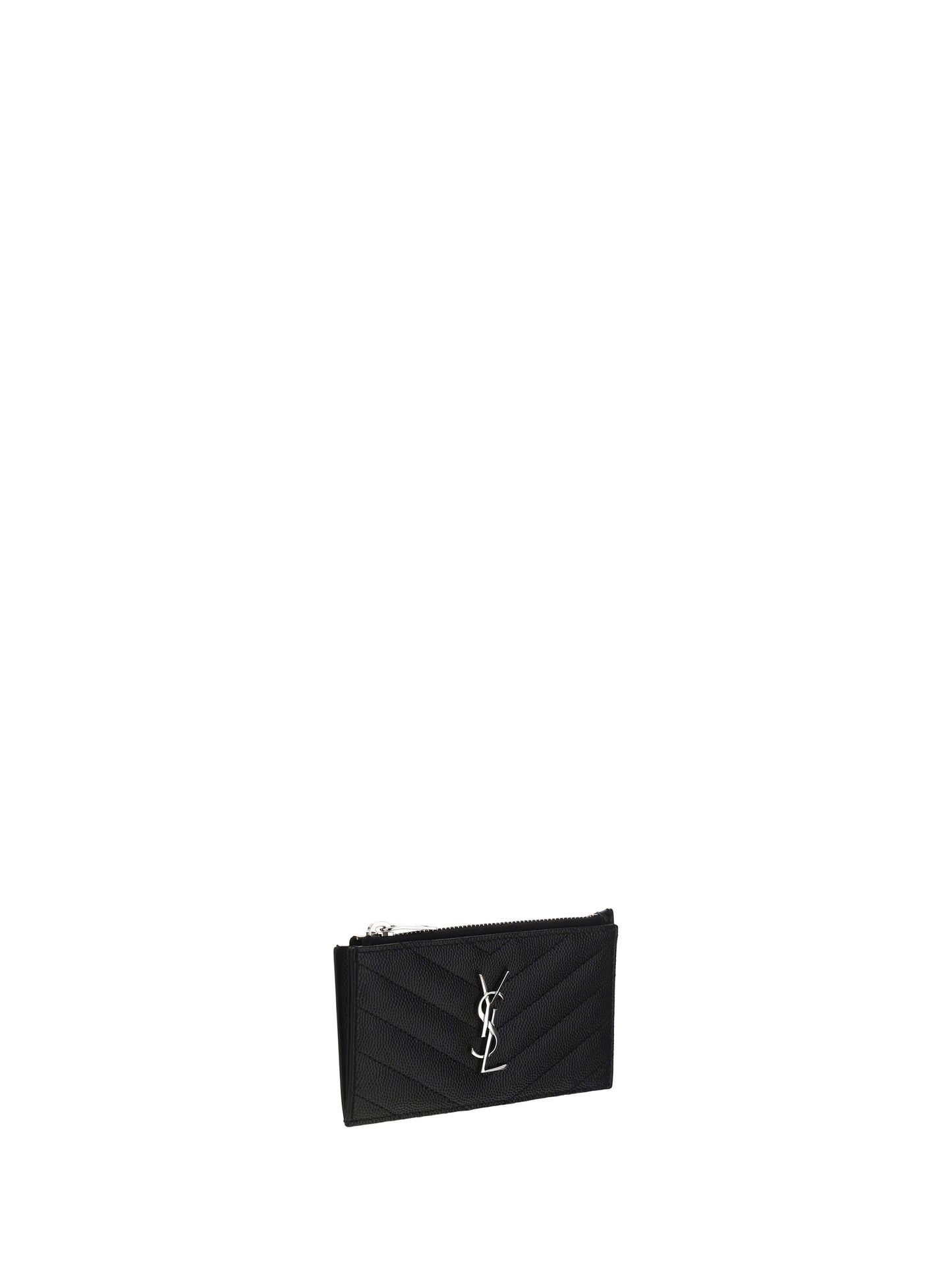 SAINT LAURENT Leather Cardholder