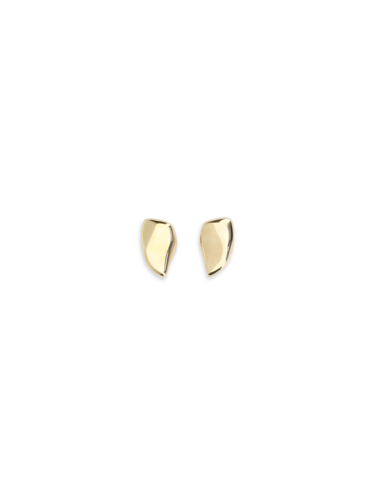 Bottega Veneta Geometric gold Earrings - Yellow Gold