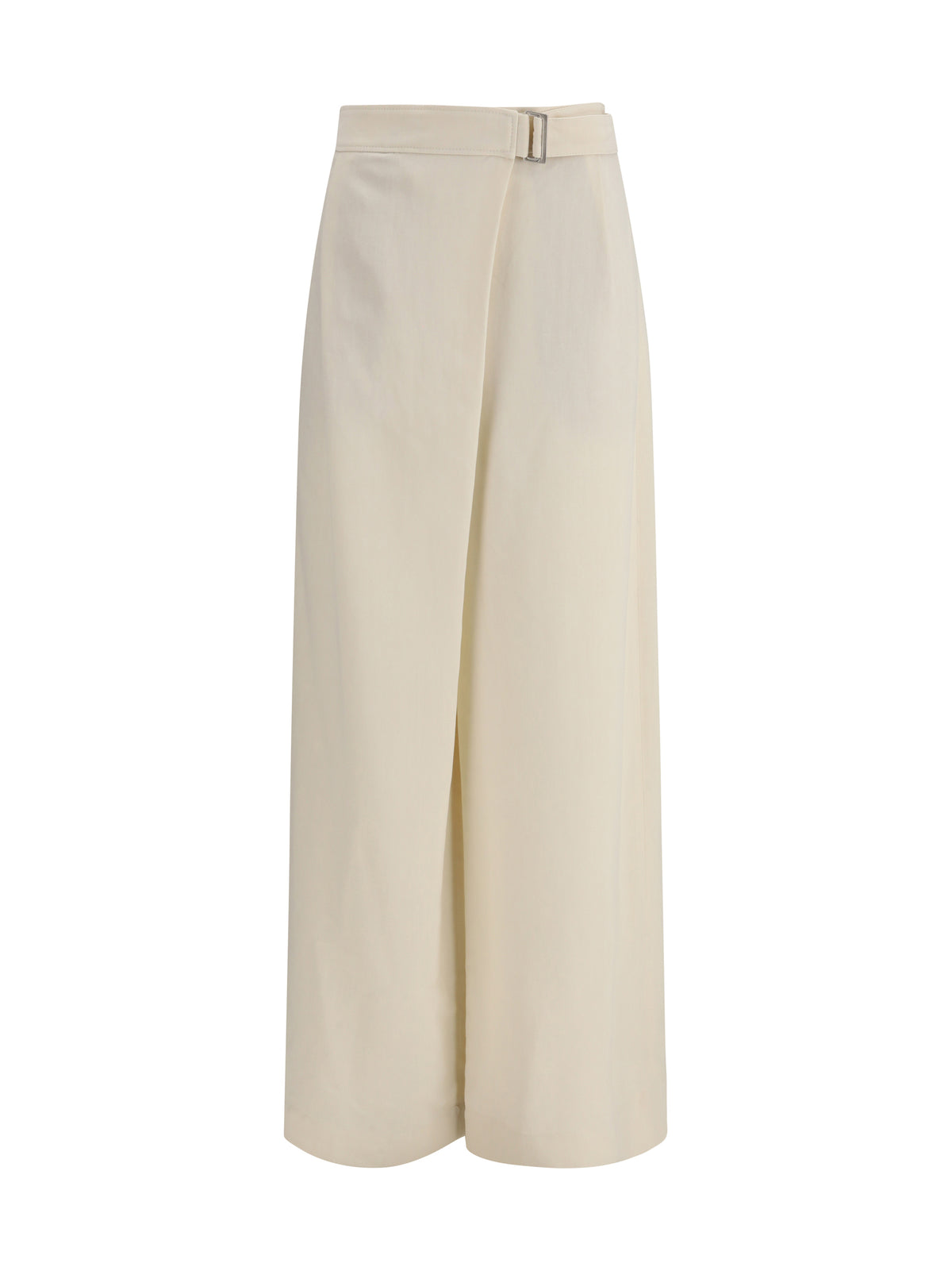 Brunello Cucinelli Crossed Pants - Cream