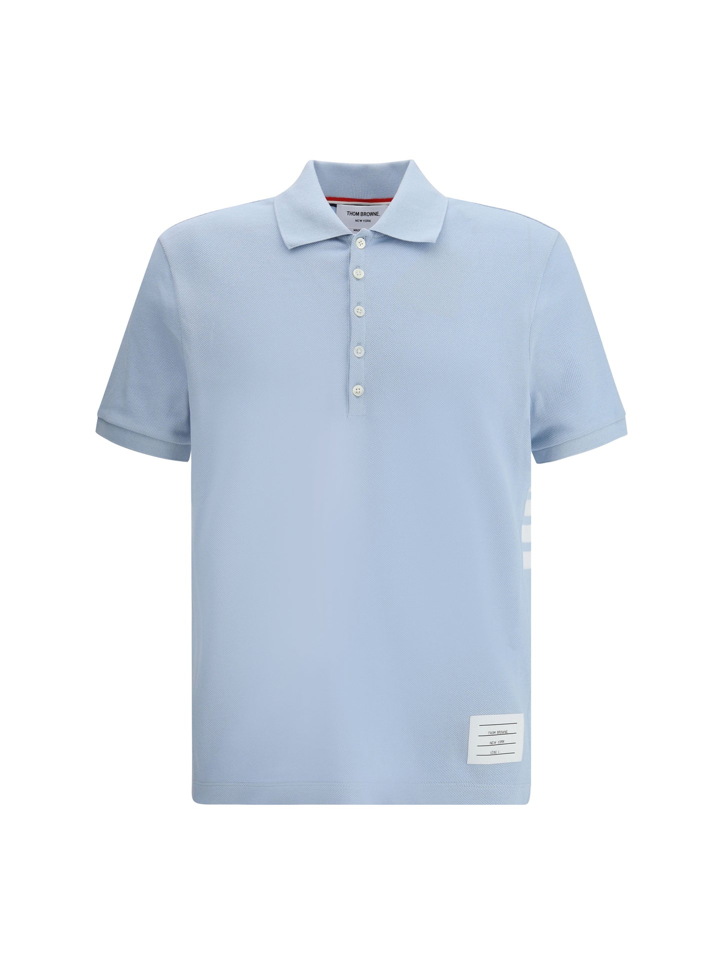 THOM BROWNE Polo whit iconic bands