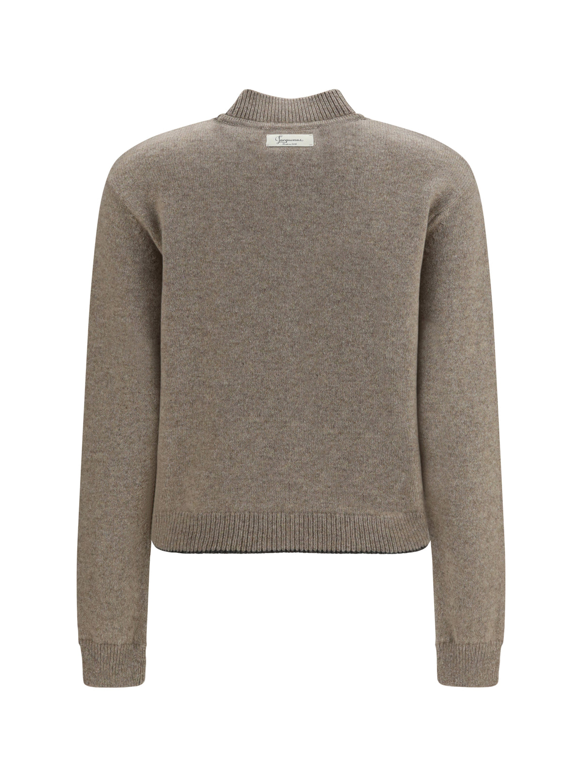 Jacquemus La Maille cashmere creweck Sweater - Beige