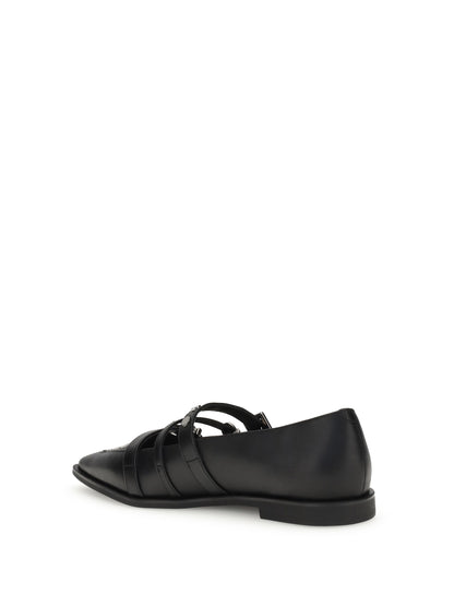 PINKO Studded Ballerinas