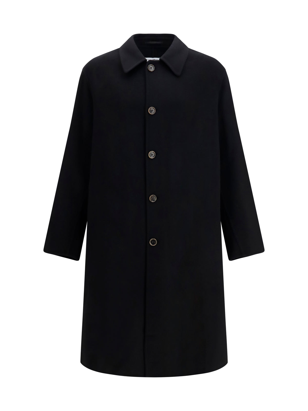 MM6 Maison Margiela Double-face wool Coat - Black