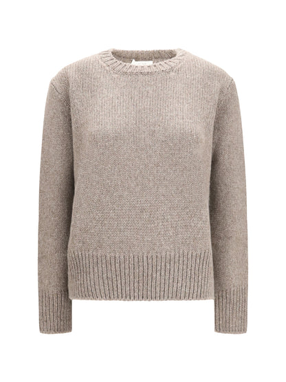 The Row Pato cashmere Sweater - Grey Taupe