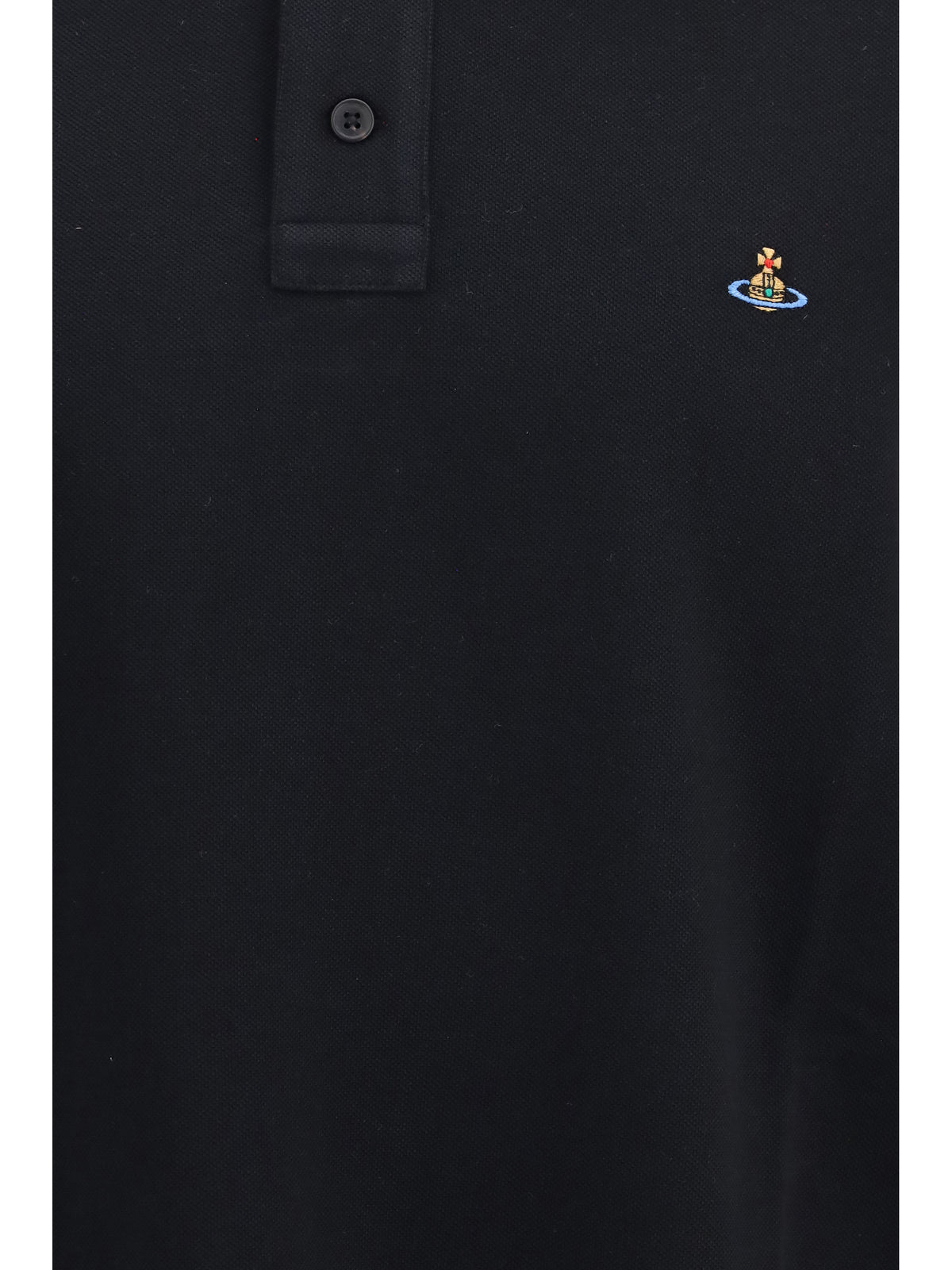 Vivienne Westwood Oversized long-sleeve Polo - Black