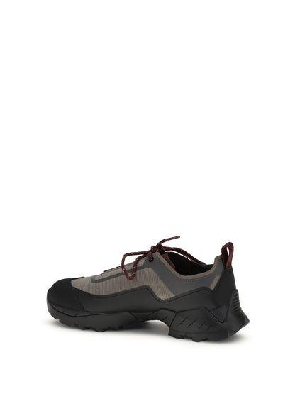 Roa Katharina Light Sneakers - Taupe/Burgundy