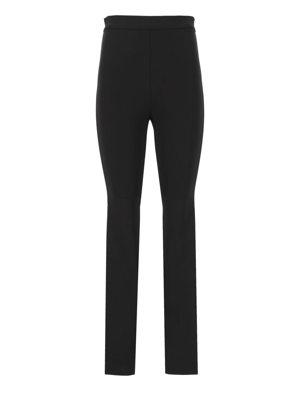 Dolce & Gabbana Milano Stitch Jersey Leggings - Black