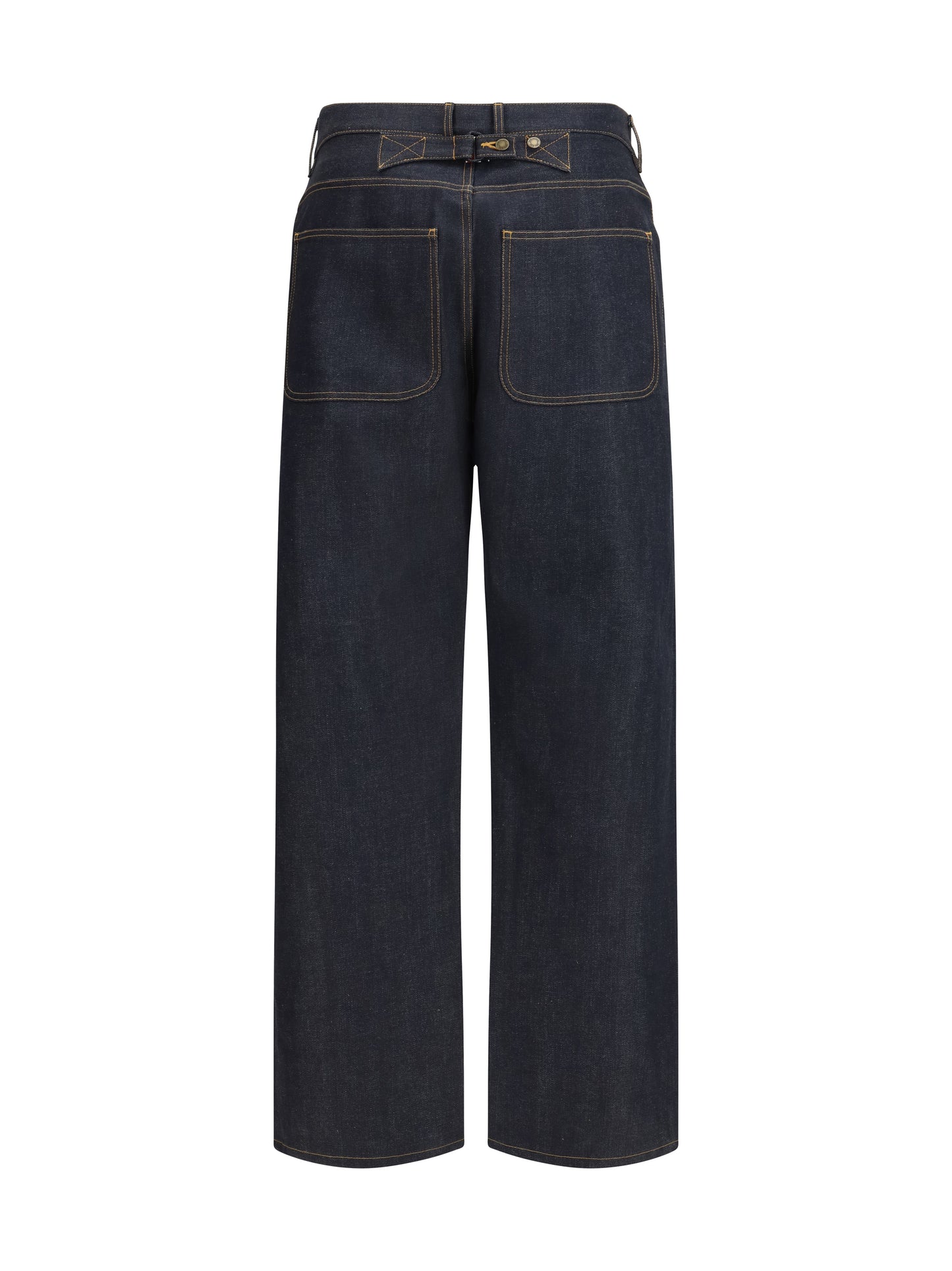 THOM BROWNE Japanese selvedge denim five-pocket Trousers