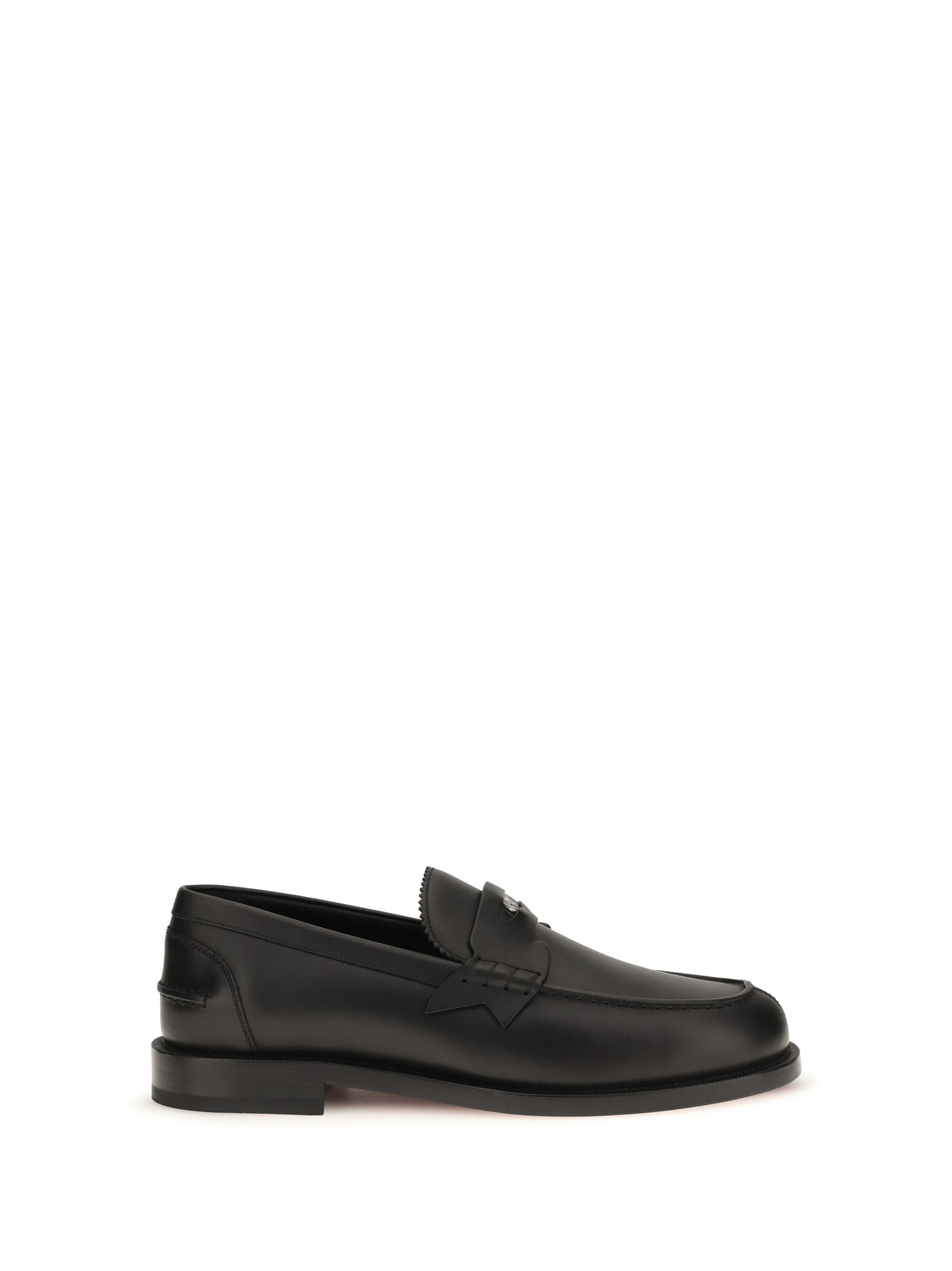 Christian Louboutin Plato leather Loafers - Black