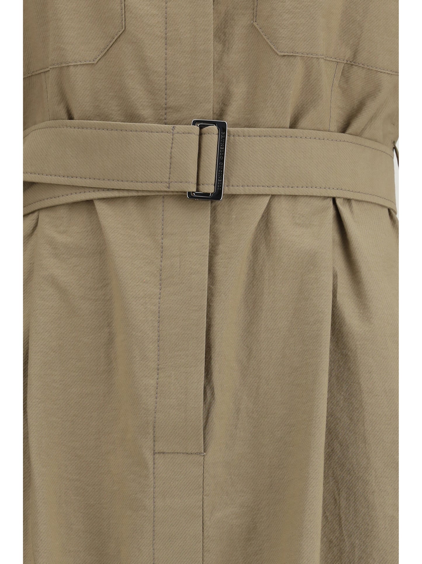 BRUNELLO CUCINELLI Pocket belted midi Dress