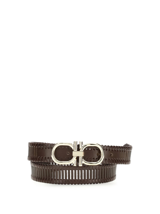 FERRAGAMO Adjustable Gancini Belt