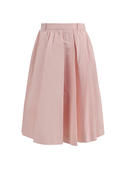 Prada Long silk Skirt - Alabastro