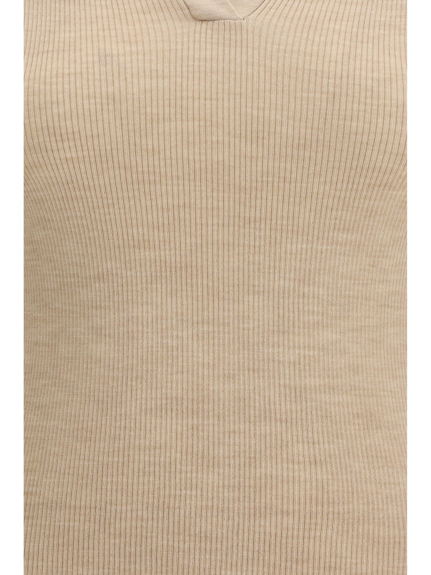 MAX MARA Albero Wool Polo Shirt