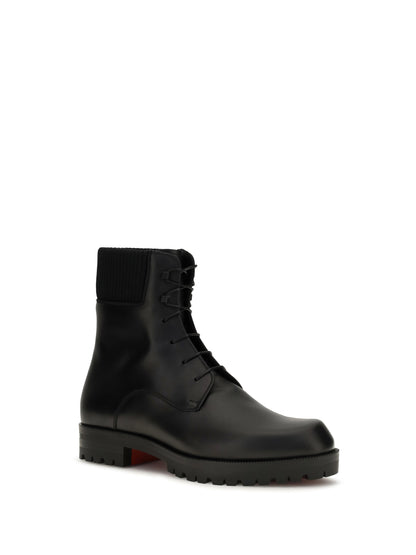 Christian Louboutin Trapman TCT 2 leather Ankle Boots - Black