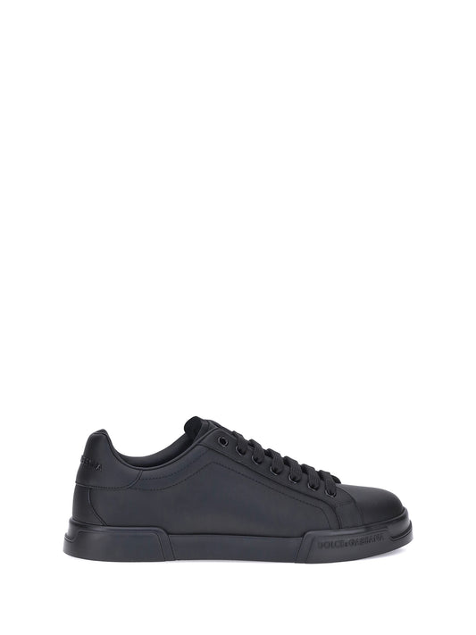 DOLCE & GABBANA Leather Sneakers