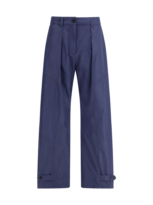 PINKO Shiny Taffeta Trousers
