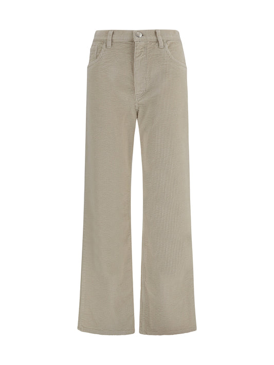 Marni Corduroy flare Pants - Fog