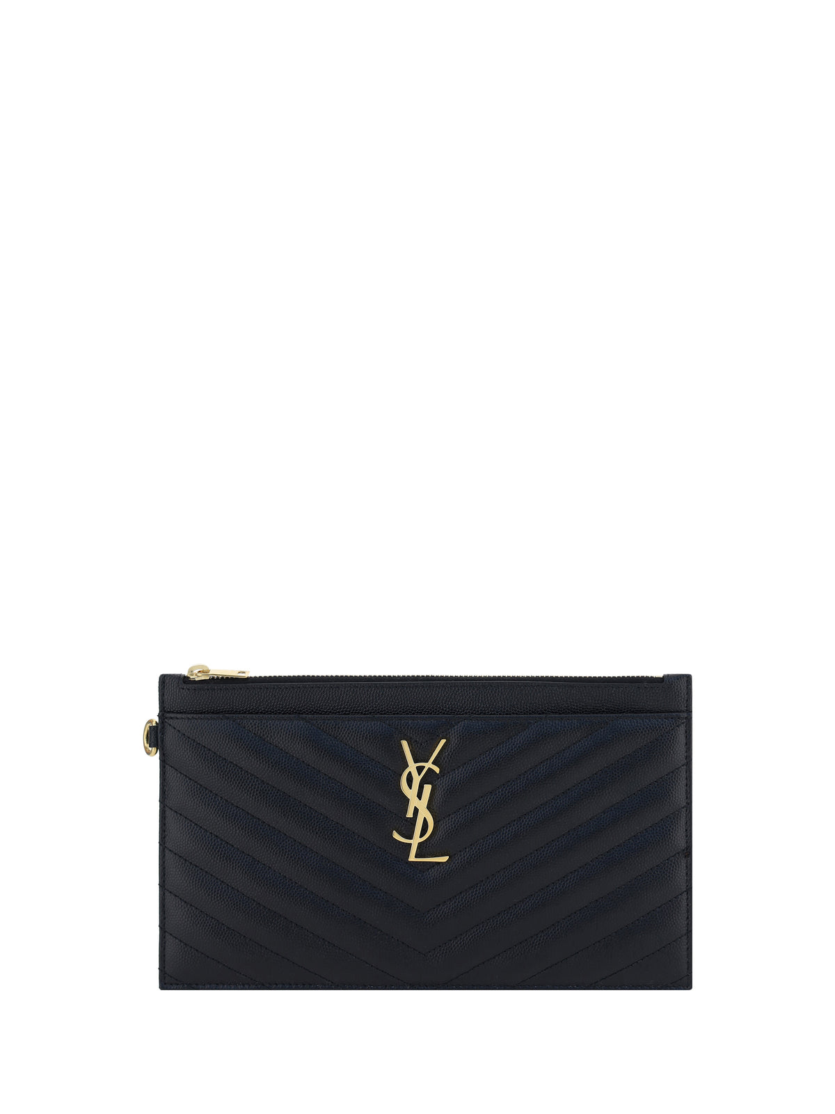 Saint Laurent YSL Clutch Bag - Black