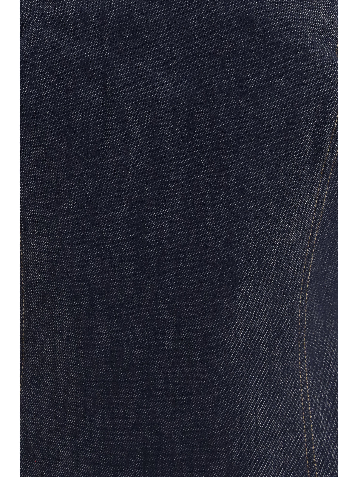 Brunello Cucinelli denim effect twill Bandeau Top - Denim Blue