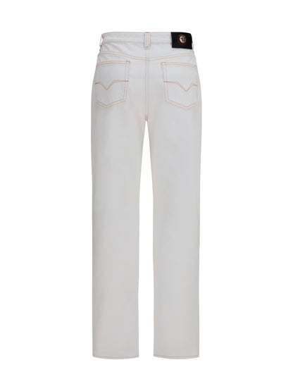 Versace High-waisted Jeans - Optical White