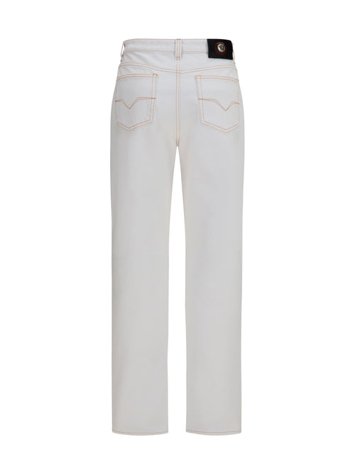 Versace High-waisted Jeans - Optical White