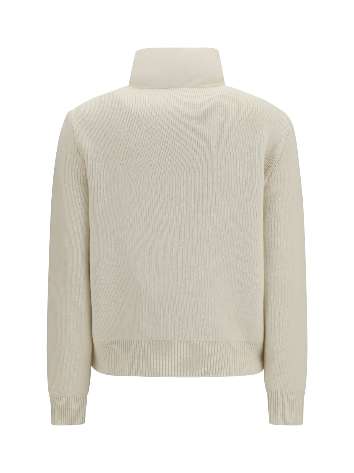 Moncler Padded zip Cardigan - White