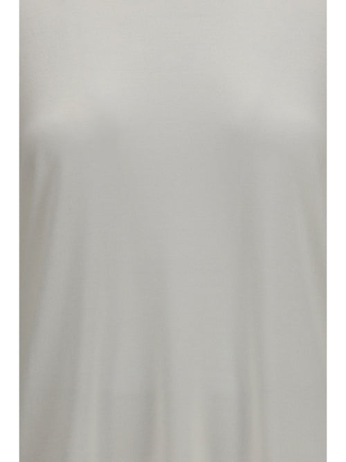 Brunello Cucinelli Short-sleeve cashmere and silk Sweater - White