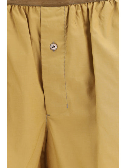 LEMAIRE Buttoned elasticated Shorts