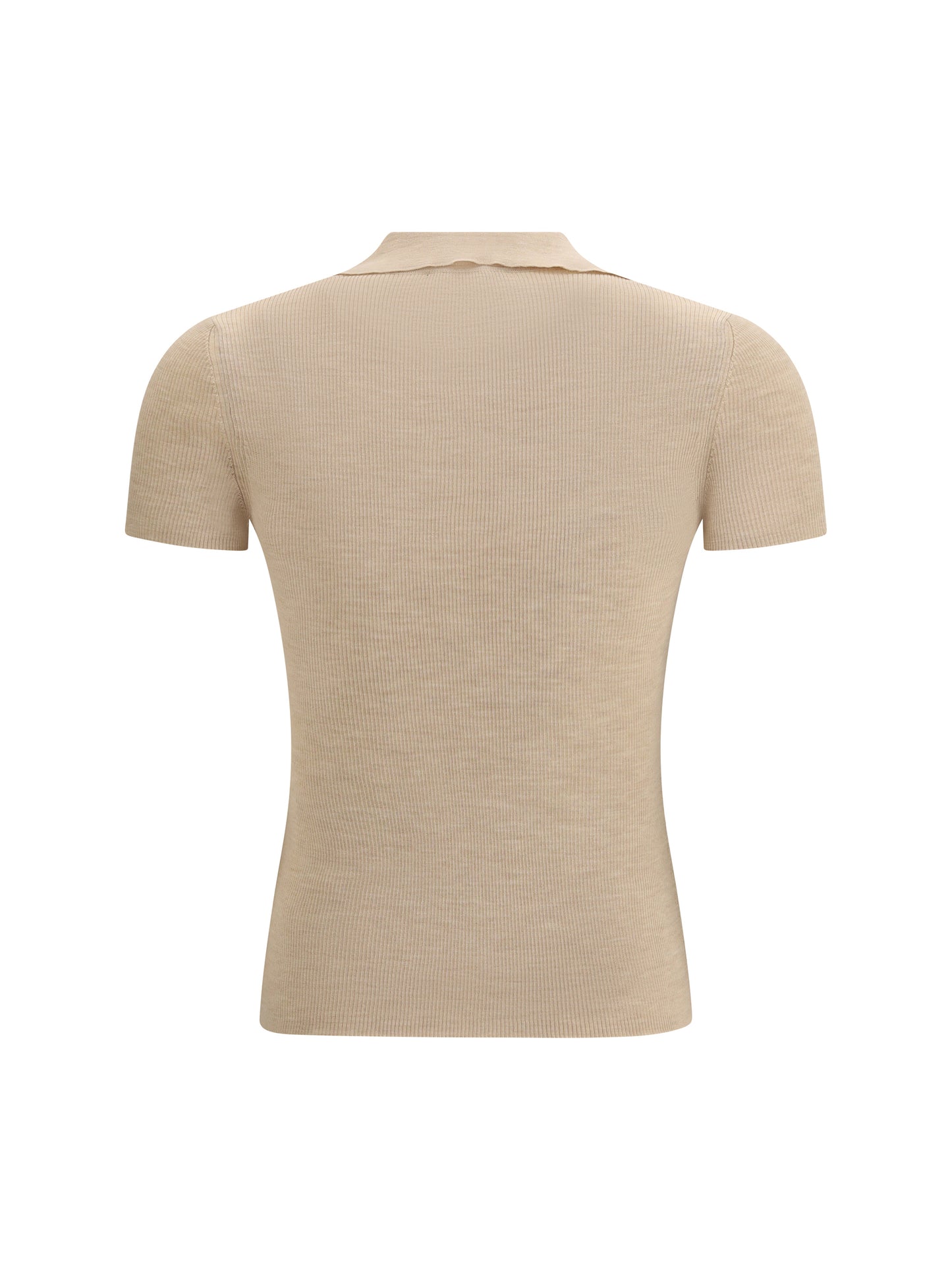 MAX MARA Albero Wool Polo Shirt