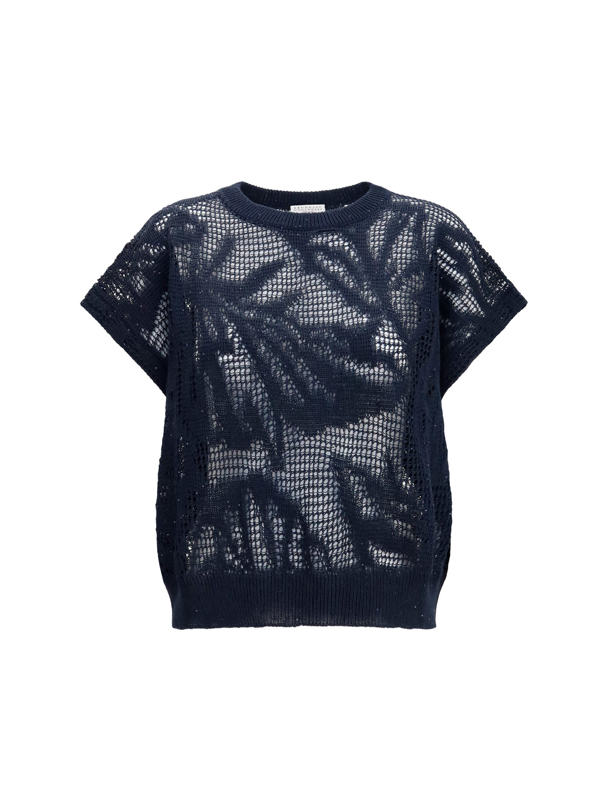Brunello Cucinelli Dazzling Water Lillies T-shirt - Abisso
