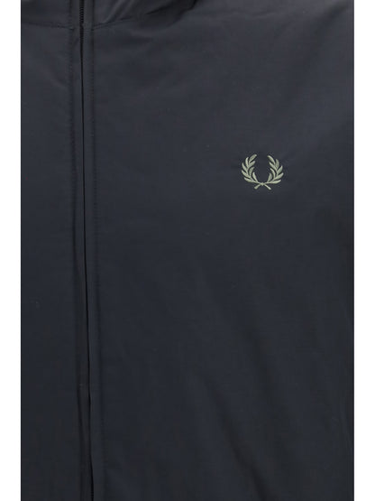 Fred Perry Brentham Hooded Jacket - Black