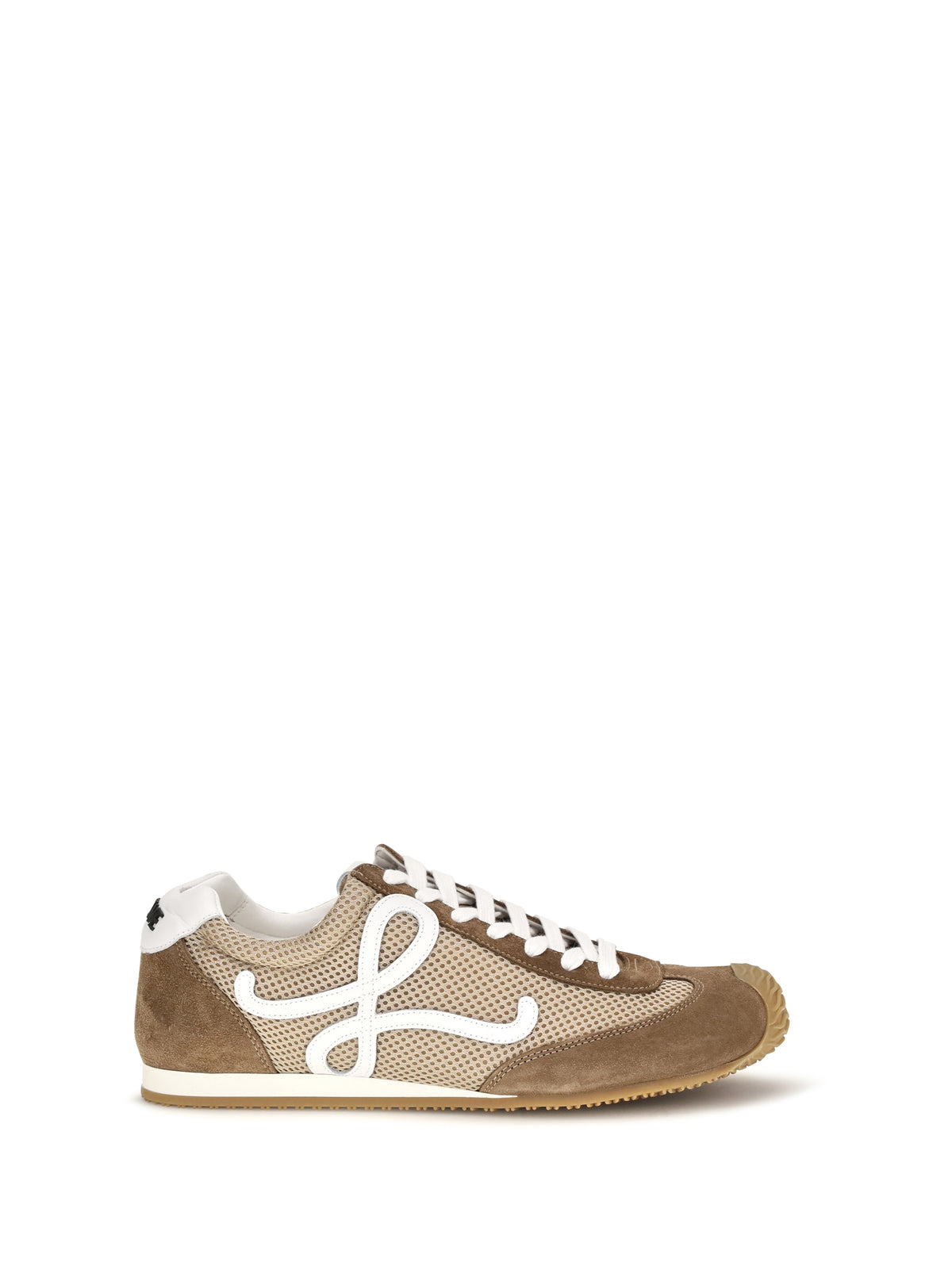 Loewe Ballet Runner 2.0 suede and mesh Sneakers - Beige/White/Brown