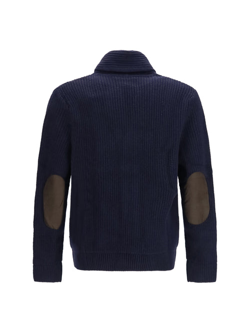 Barbour Hartland wool Cardigan - Navy