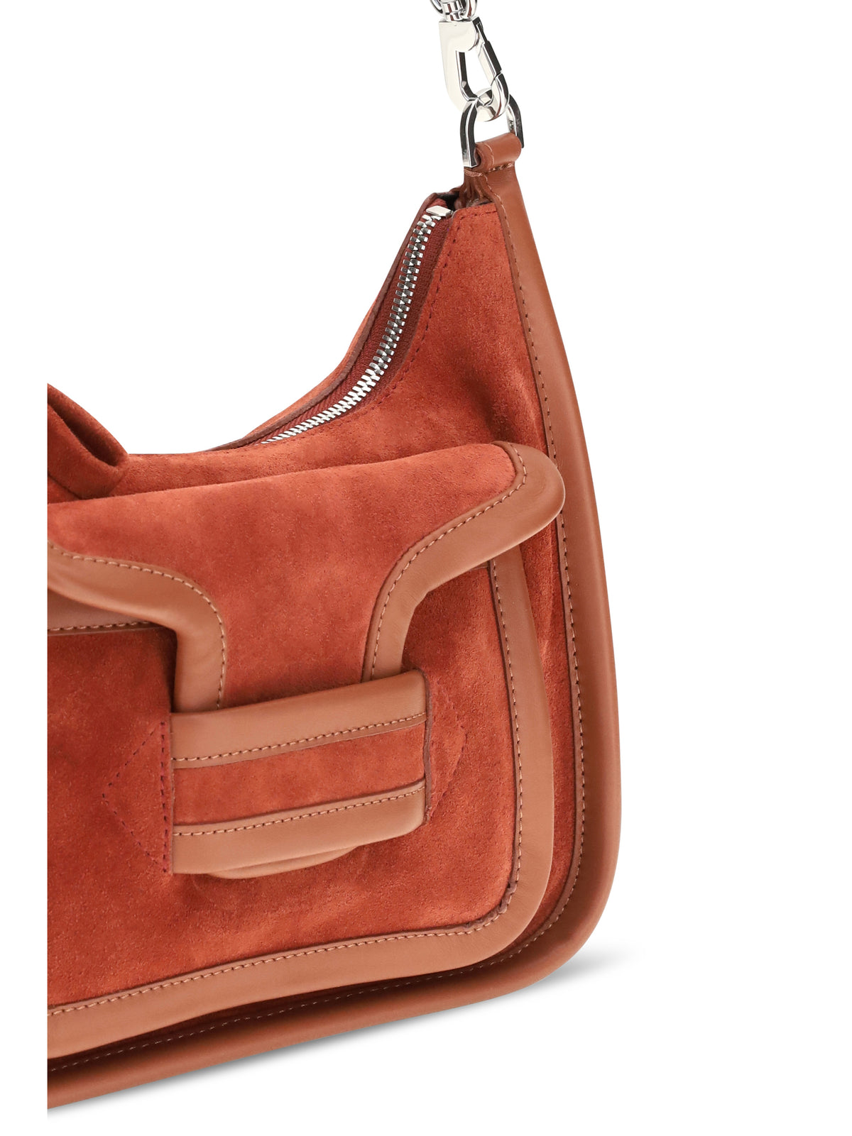 Pierre Hardy Alpha Day Miss leather Shoulder Bag - Rust