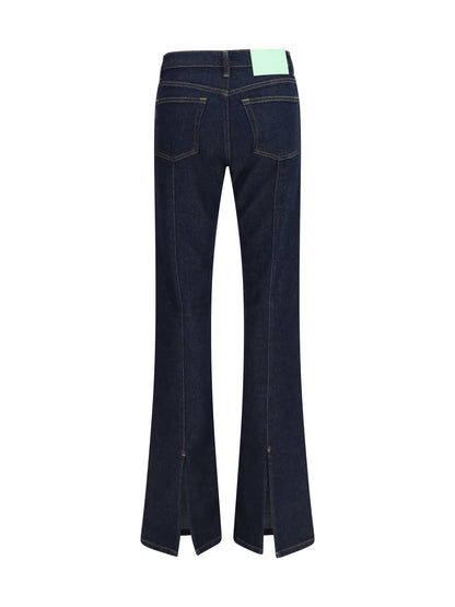Haikure Five-pocket Jeans with back slits - Normal Wash