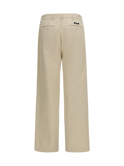 Prada Straight-leg cotton Pants - Sand