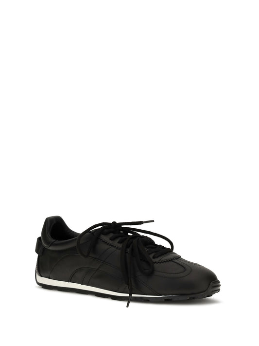 Dsquared2 Leather Sneakers - Black