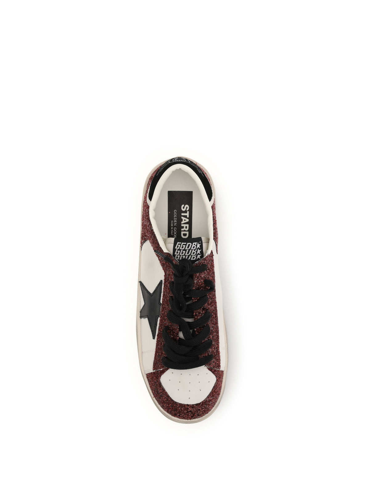 Golden Goose Stardan Sneakers - Milk/Burgundy/Black