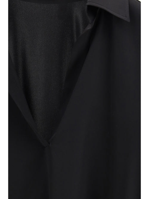 Tom Ford Stretch Silk Shirt - Black