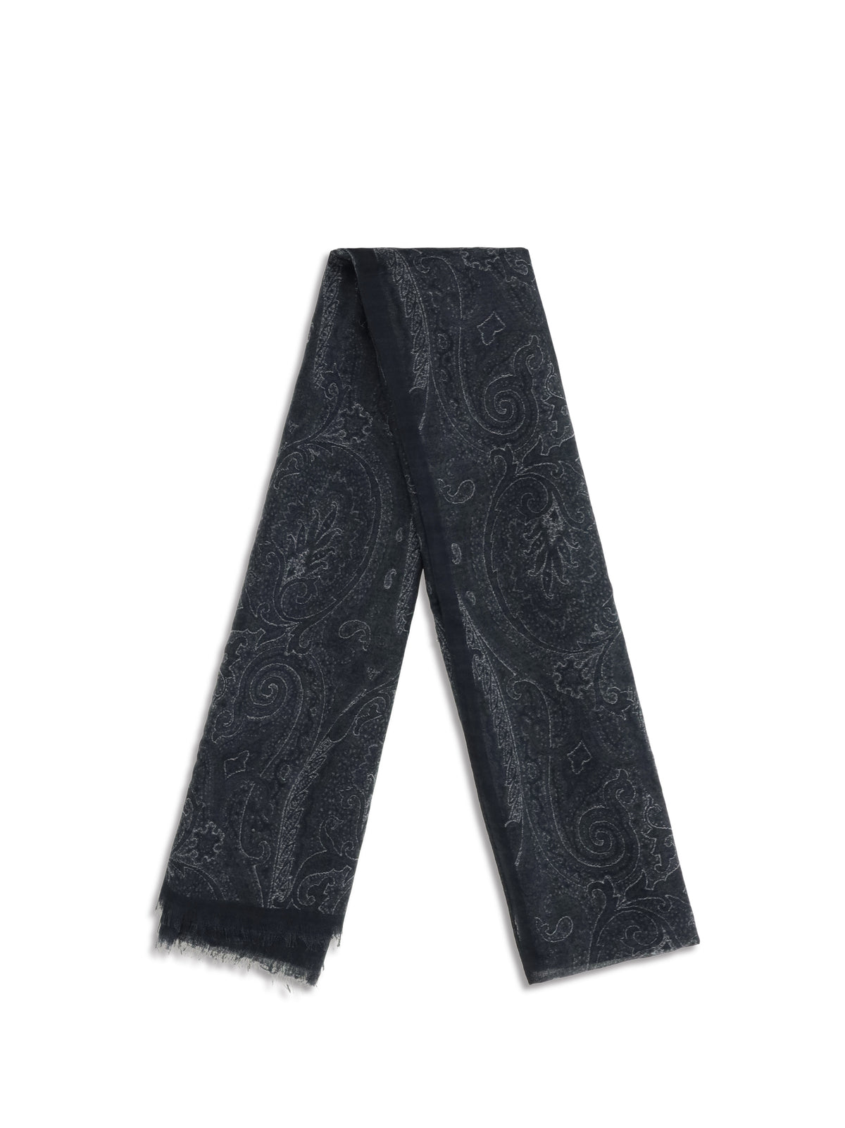 Etro Paisley Scarf - Printed F.Do Black