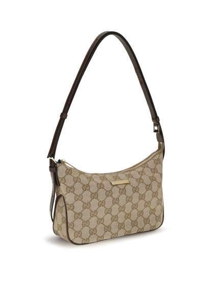 Gucci Small Lady Lunetta Shoulder Bag - Vintag.Sand/Dk Brown
