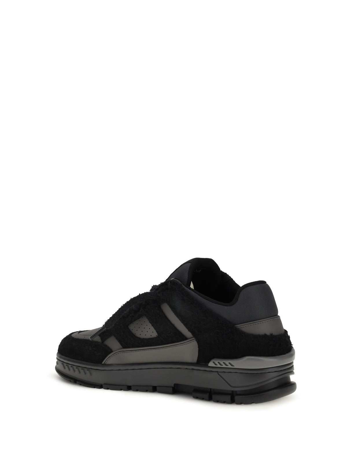 Axel Arigato Area Lo Fluffy Sneaker - Black/Off Black