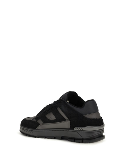 Axel Arigato Area Lo Fluffy Sneaker - Black/Off Black