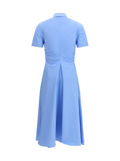 ALEXANDER McQUEEN Midi shirt Dress in cotton