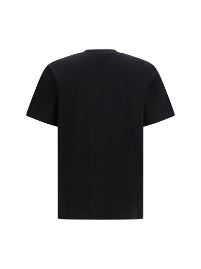 Casablanca Tennis Club Monde Perdu print T-shirt - Black
