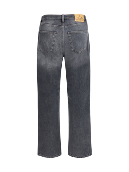 Prada Vintage effect denim Jeans - Black