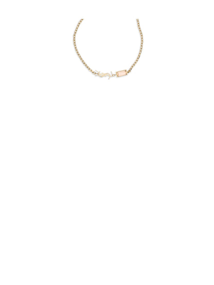 SAINT LAURENT Cassandre Bracelet with charms and strass