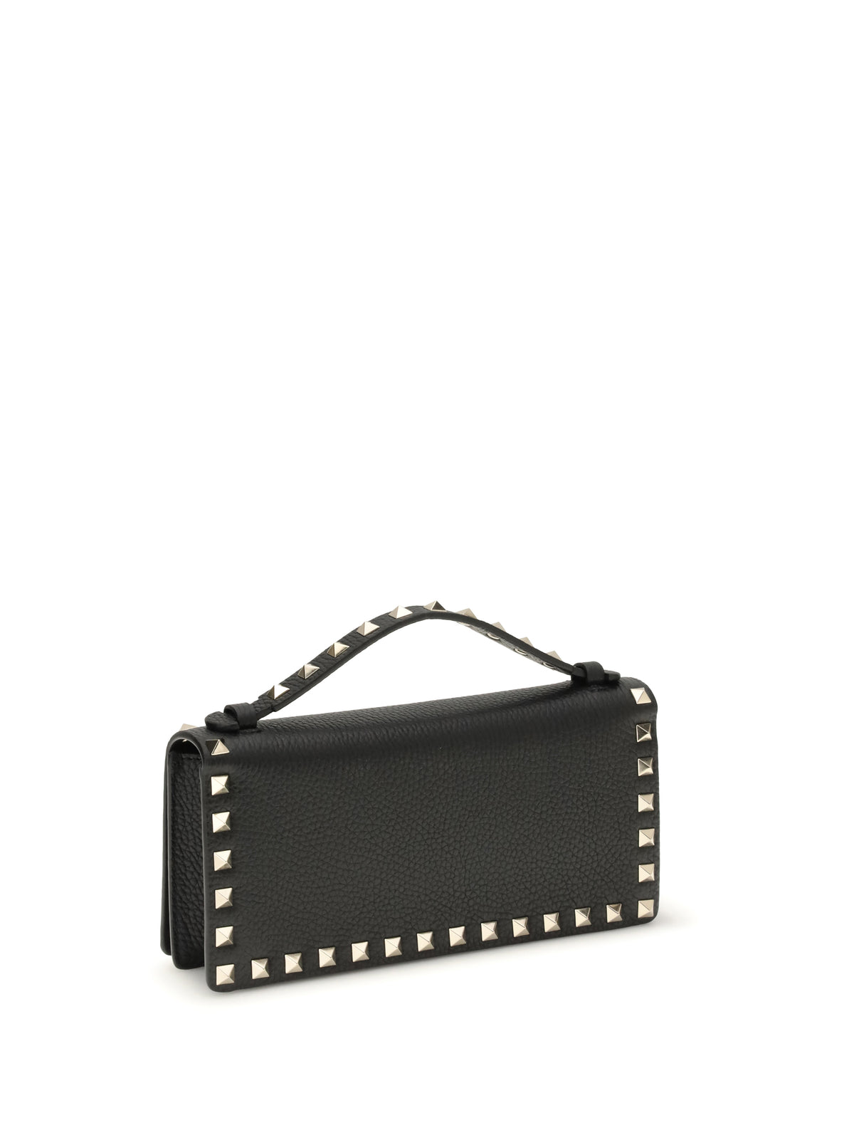 Valentino Garavani Rockstud chain Wallet - Black
