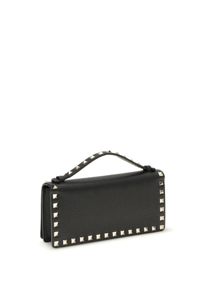Valentino Garavani Rockstud chain Wallet - Black