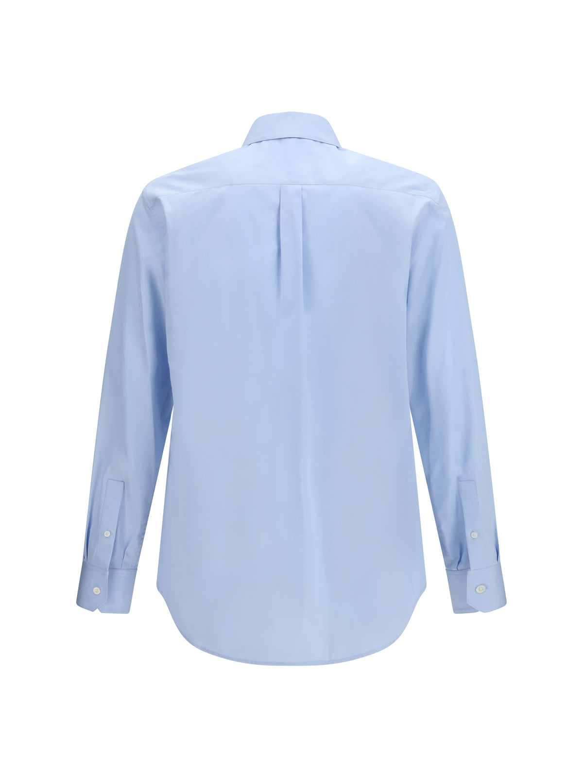 Loewe Lightweight cotton poplin Shirt - Light Blue